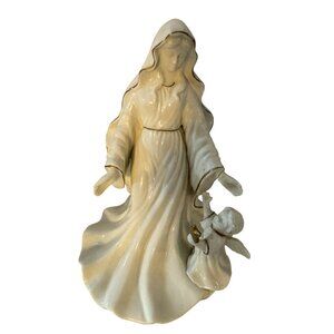 Millinium Holy Infant Blessed MotherbHand-Painted Ceramic Figurine VIDEO